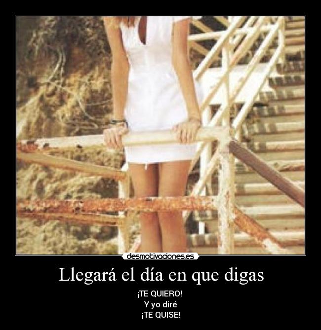 Llegará el día en que digas - 