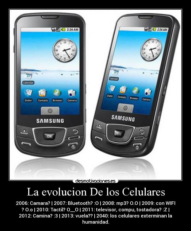 La evolucion De los Celulares -