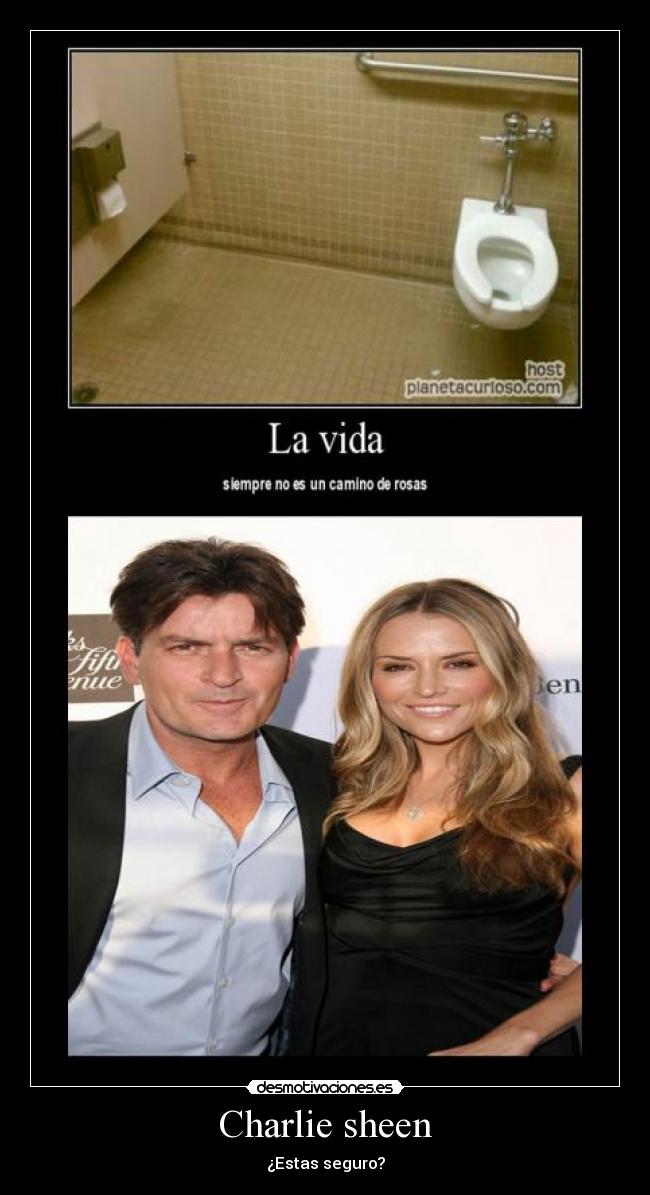 Charlie sheen - ¿Estas seguro?