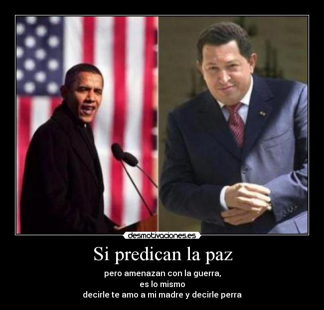 Si predican la paz -