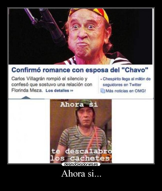 Ahora si... -