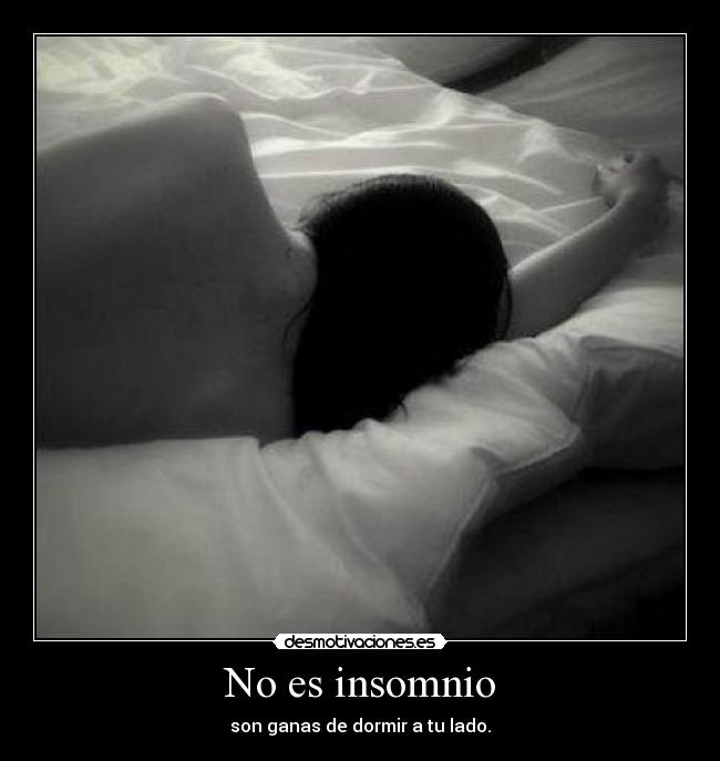 No es insomnio - 