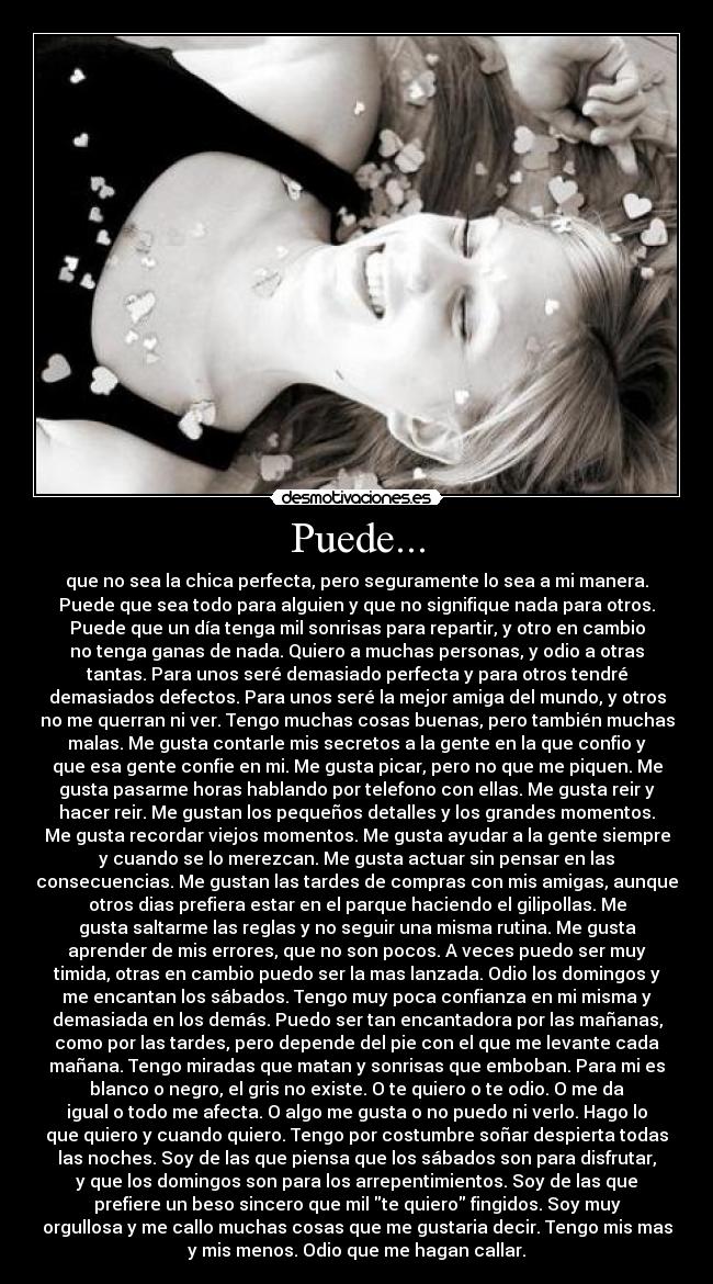 Puede... -