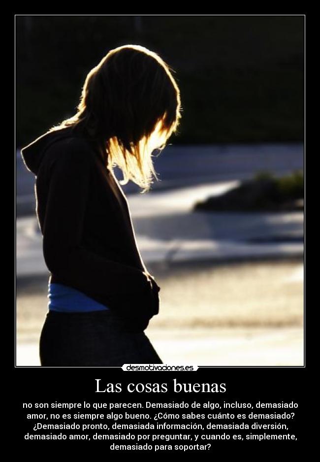 Las cosas buenas - 