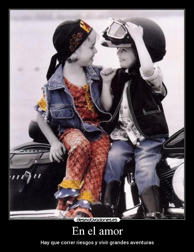 En el amor -
