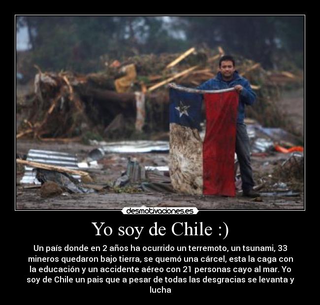 Yo soy de Chile :) - 