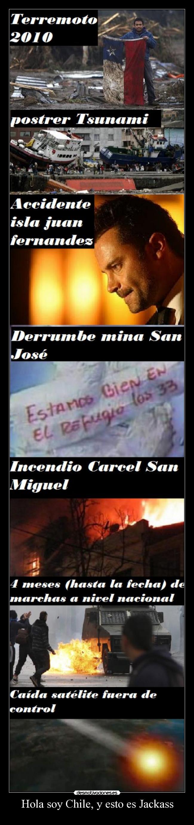 carteles chile jackass desmotivaciones