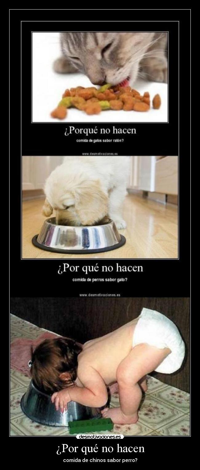 ¿Por qué no hacen -