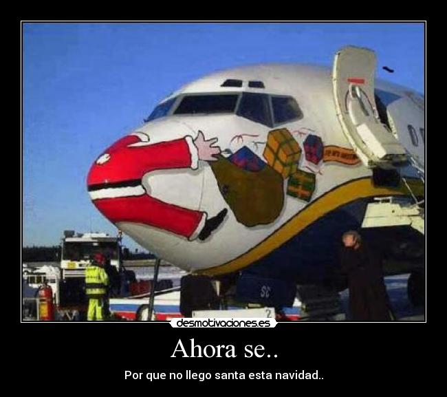 carteles santa claus desmotivaciones