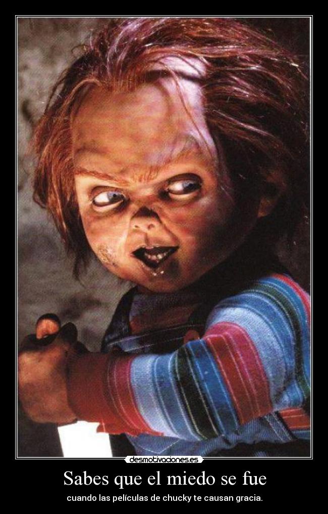 Sabes que el miedo se fue - 