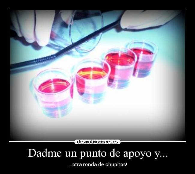 Dadme un punto de apoyo y... -