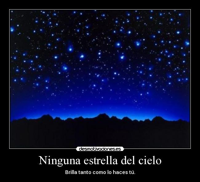 Ninguna estrella del cielo - 