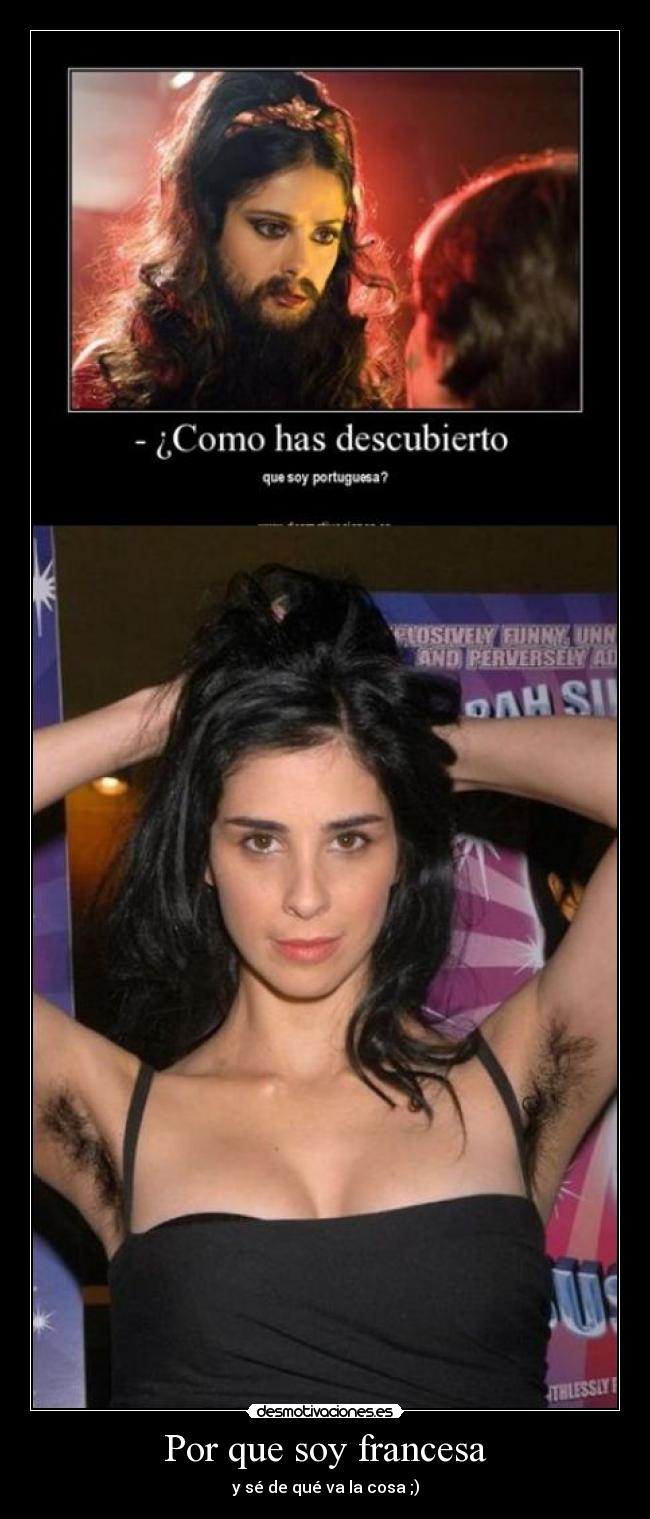Por que soy francesa - y sé de qué va la cosa ;)
