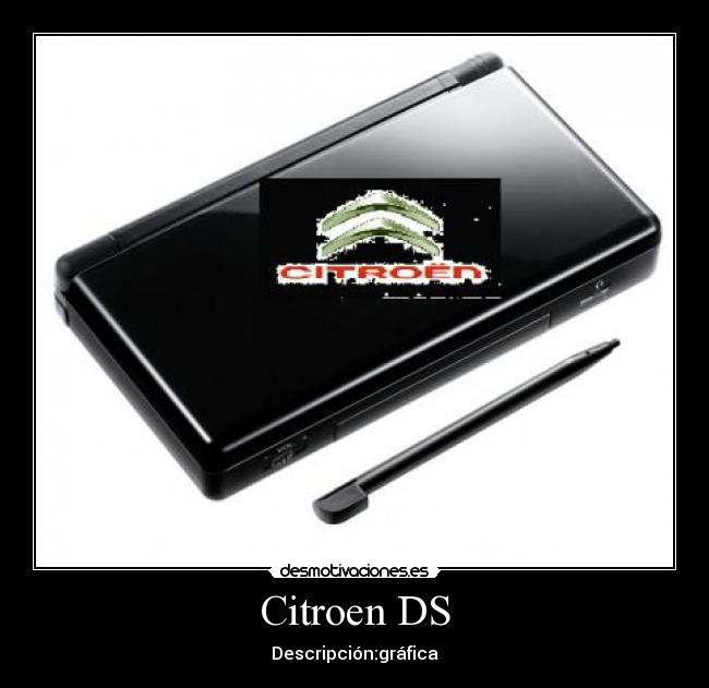 Citroen DS - Descripción:gráfica