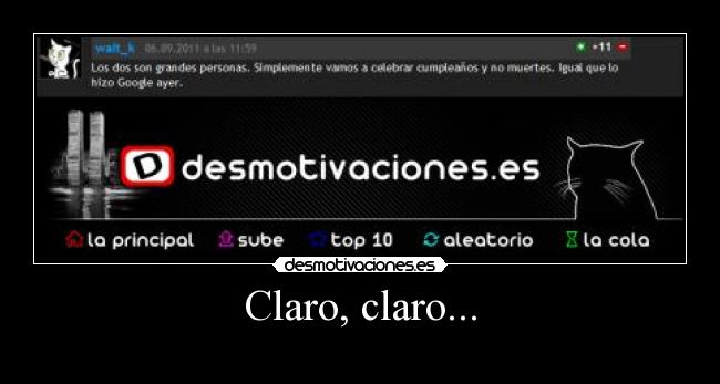 Claro, claro... - 