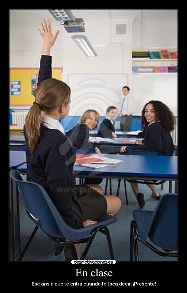 En clase -