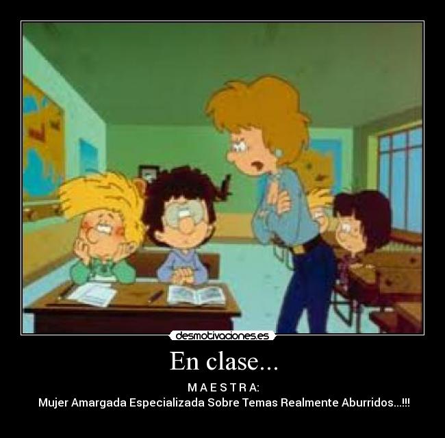 En clase... - 