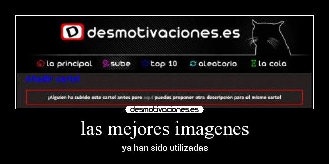 las mejores imagenes - ya han sido utilizadas