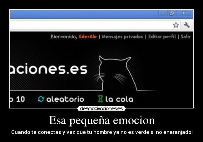 Esa pequeña emocion - 