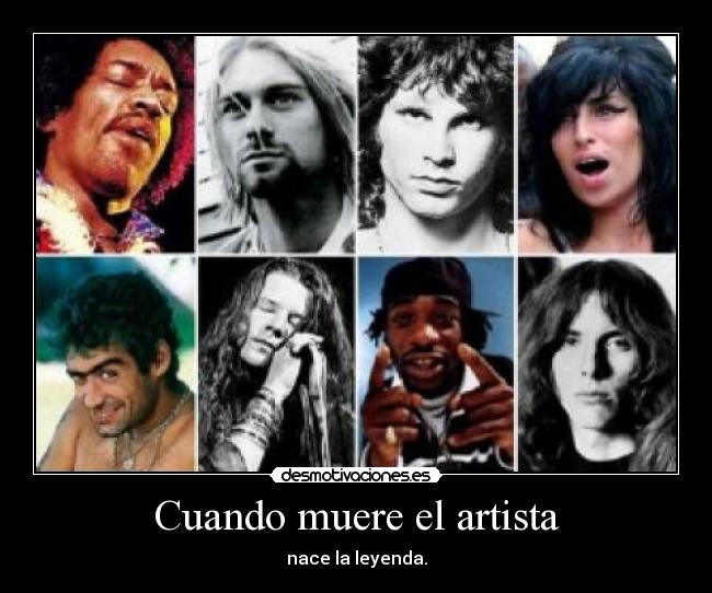 Cuando muere el artista - 