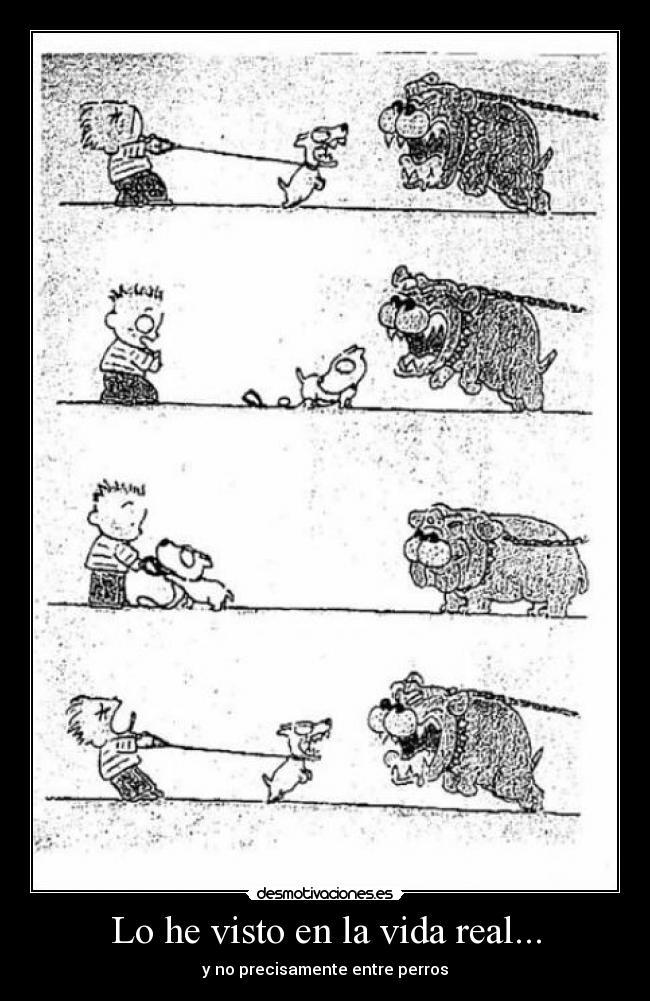 Lo he visto en la vida real... -