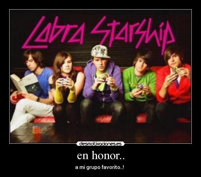 en honor.. - 