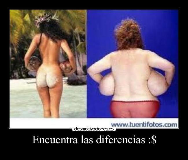 Encuentra las diferencias :$ - 