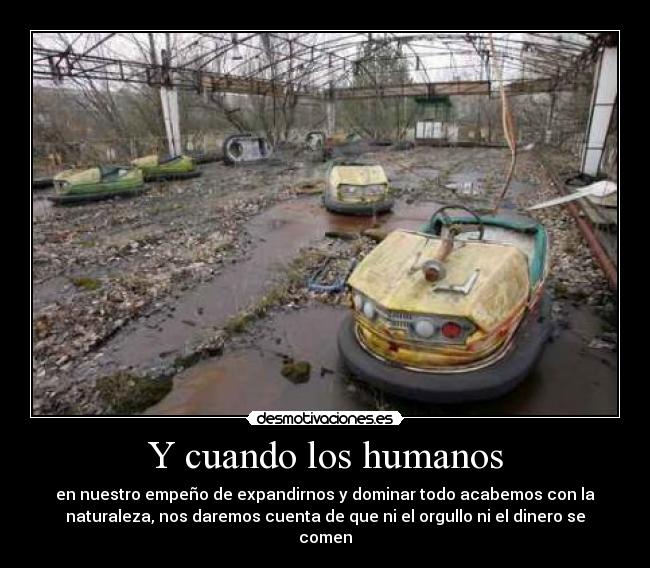Y cuando los humanos - 