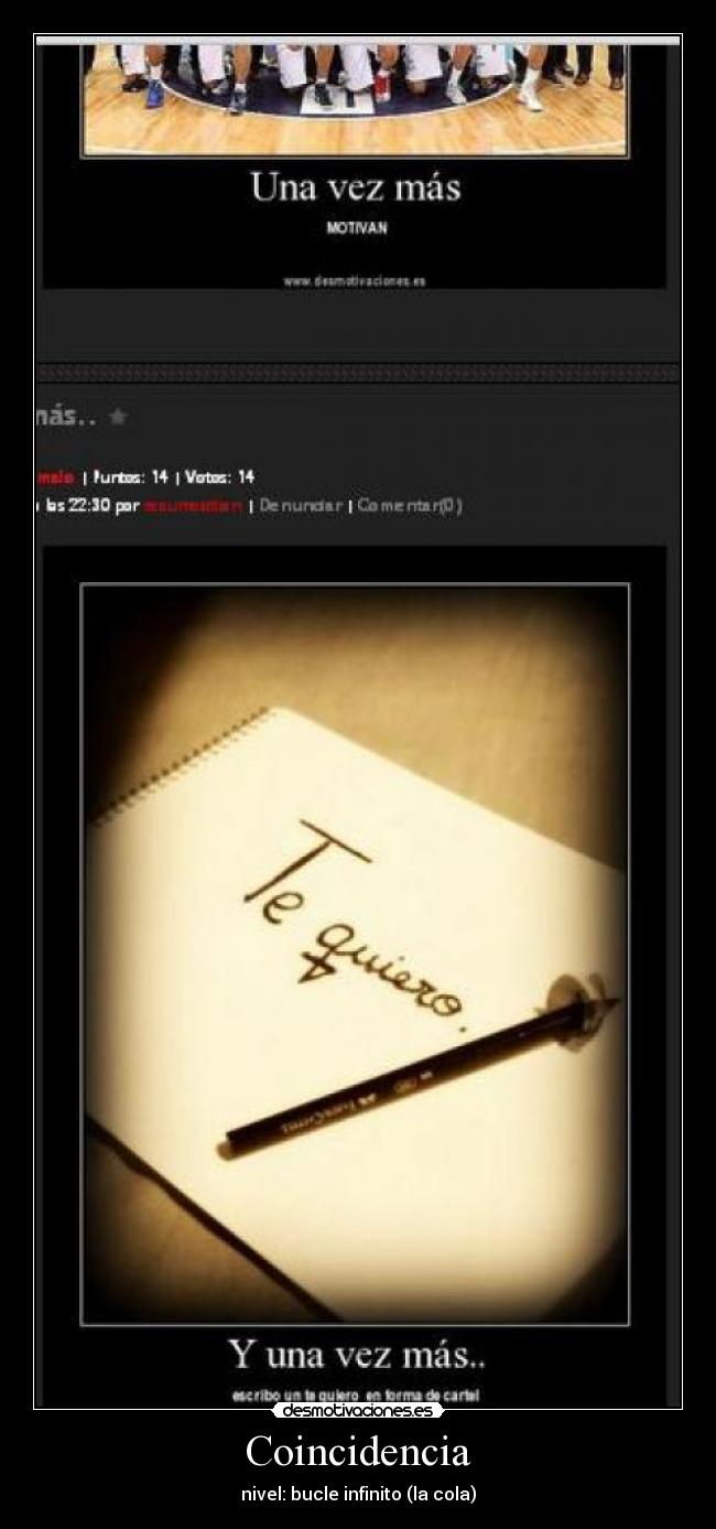 Coincidencia - nivel: bucle infinito (la cola)