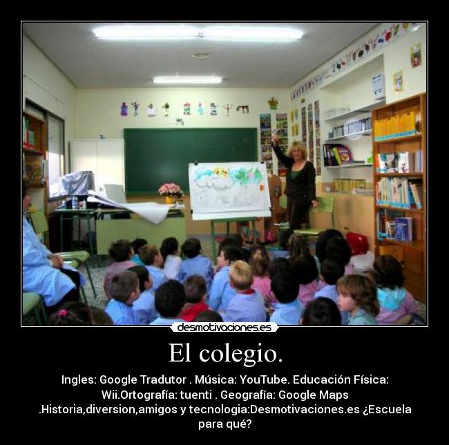 El colegio. - 