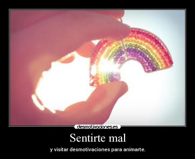 Sentirte mal - 