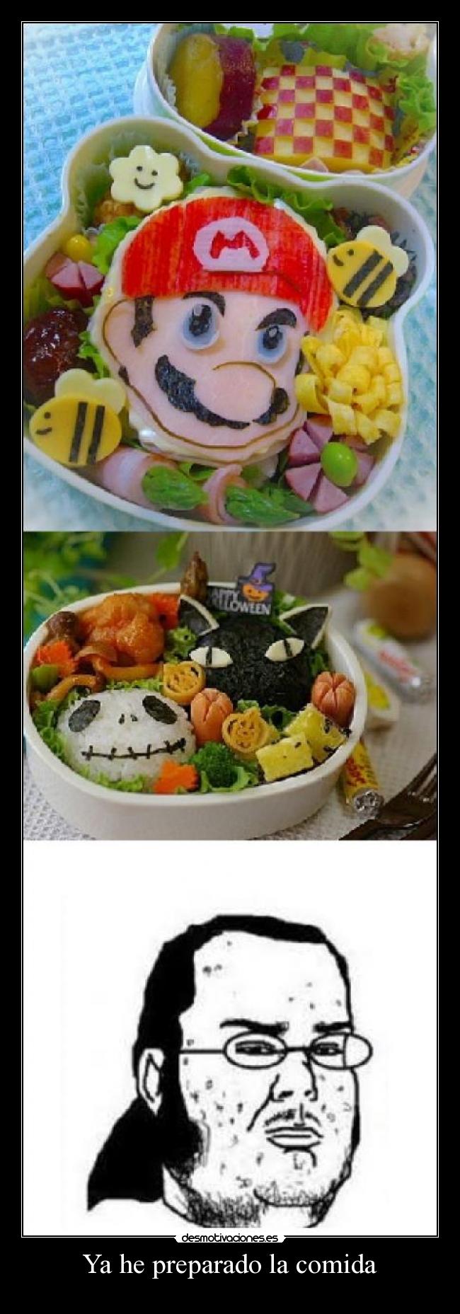 carteles comida friki meme desmotivaciones