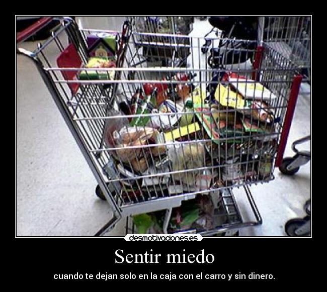 Sentir miedo -