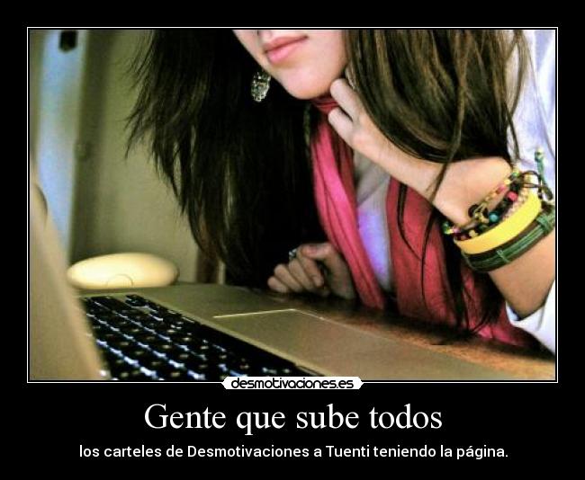 Gente que sube todos - 