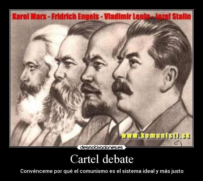 Cartel debate - 