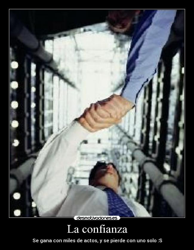 La confianza -