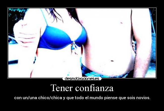 Tener confianza - 