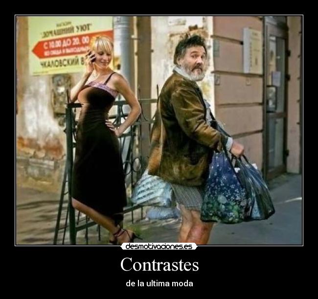 Contrastes - de la ultima moda