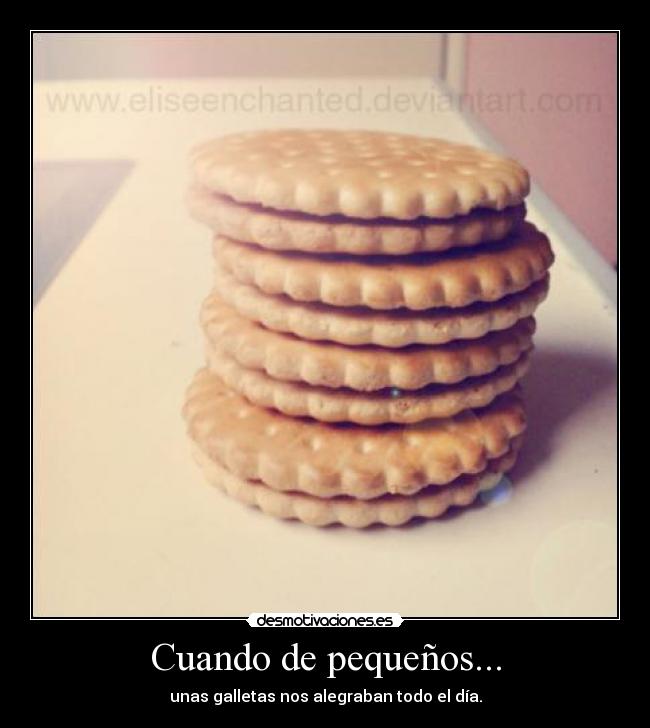 carteles cookies desmotivaciones