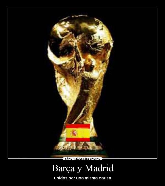 Barça y Madrid -