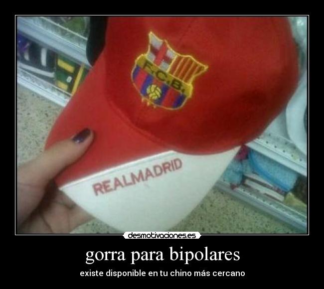 gorra para bipolares - existe disponible en tu chino más cercano