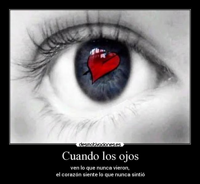 Cuando los ojos -