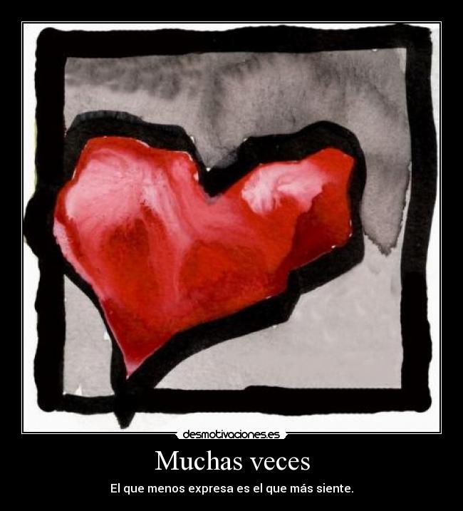 Muchas veces -