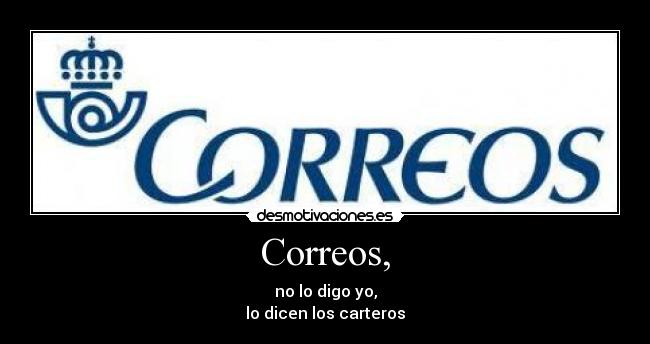 Correos, - 