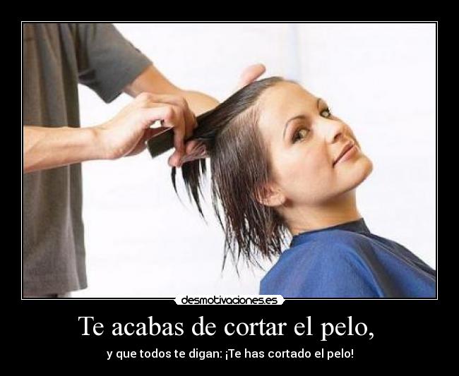 cortar el pelo