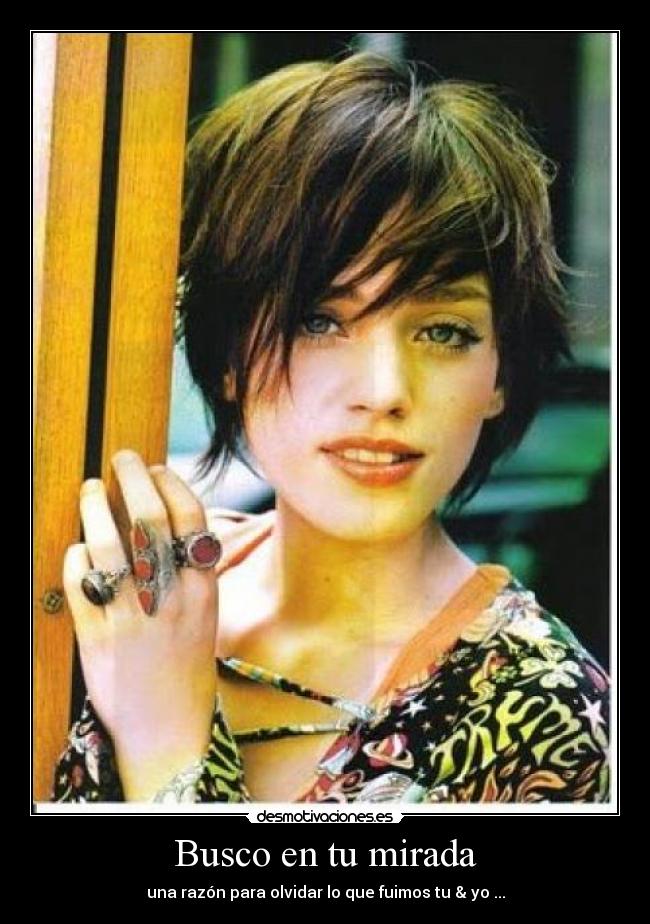 Busco en tu mirada -