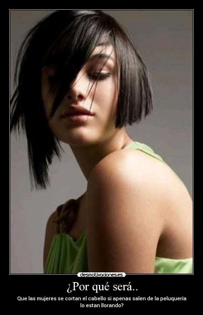 carteles cabello mujer desmotivaciones