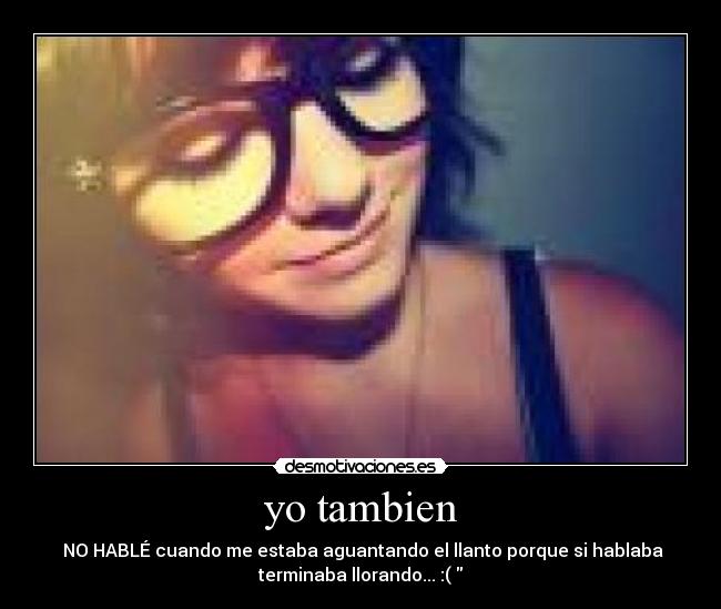 yo tambien - 