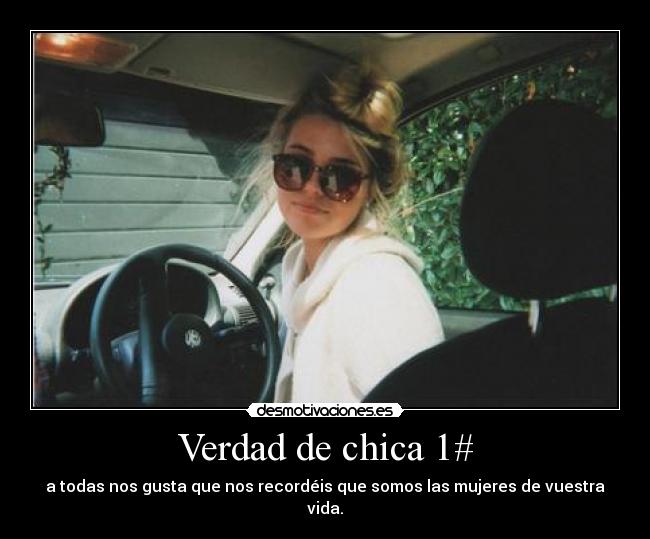 Verdad de chica 1# -