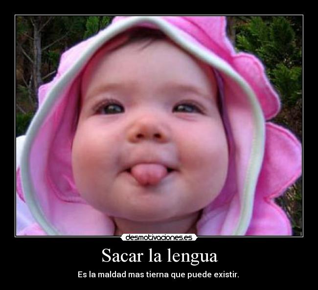 Sacar la lengua - 